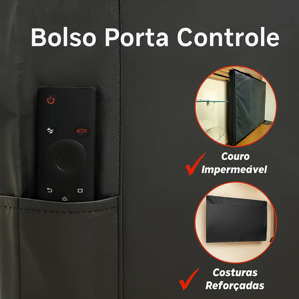 Capa Protetora Impermeável para TV 32″ a 86″