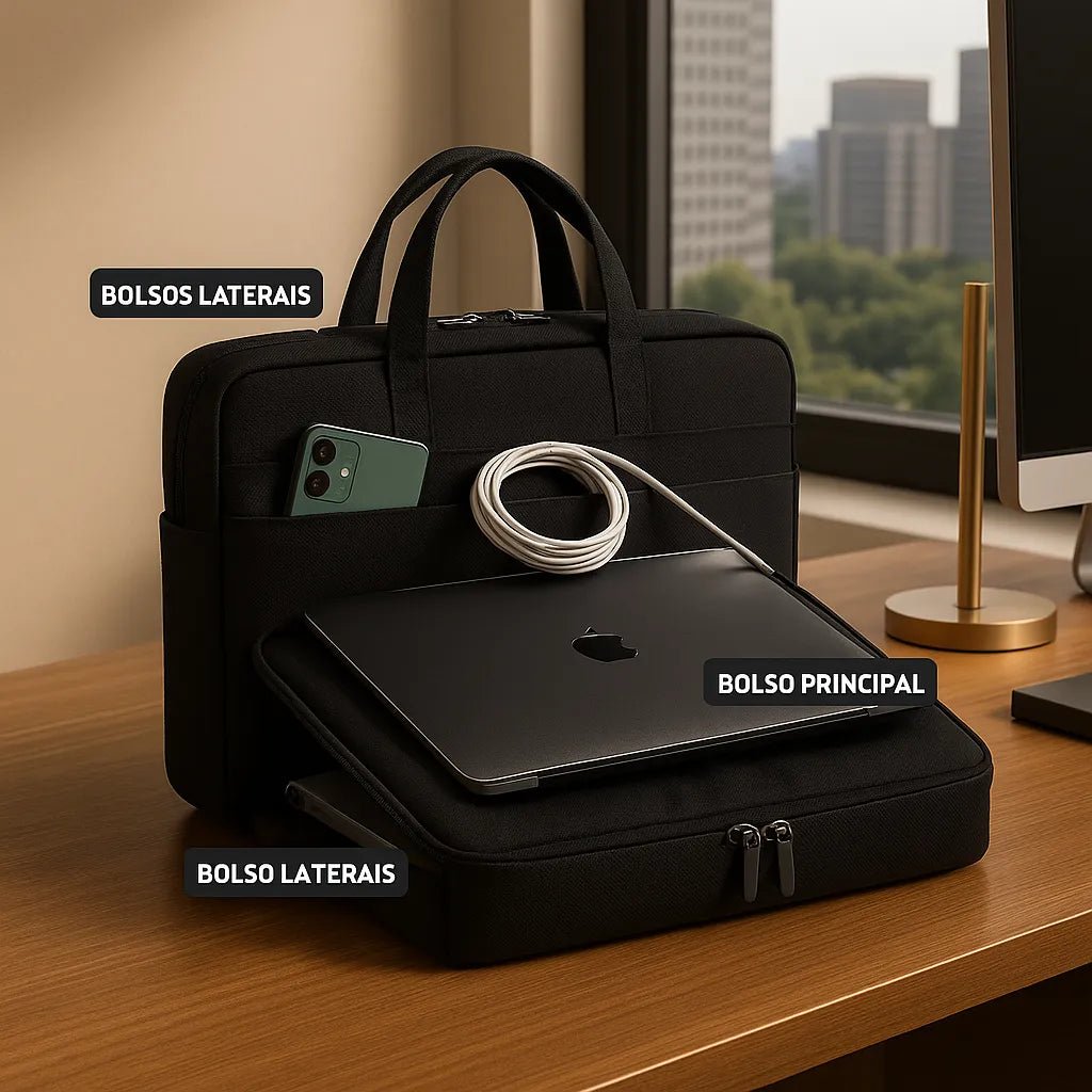 Case Acolchoado Impermeável para Notebook – Proteção e Estilo - Utyl