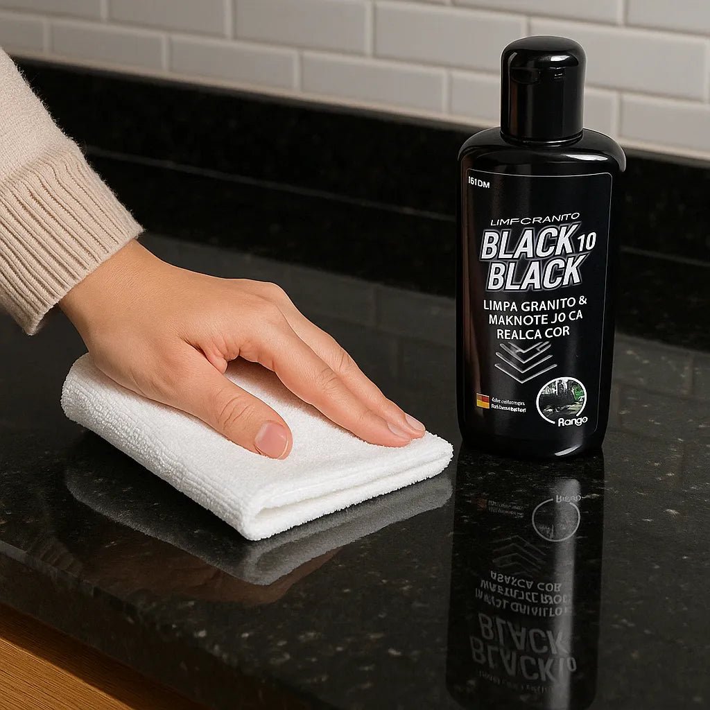 Limpa Granito e Mármore Black To Black – Revitalizador 140ml - Utyl