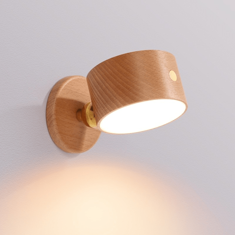 Luminária de Cabeceira Sem Fio com LED e Ímã – Luz para Leitura com Dimmer USB - Utyl