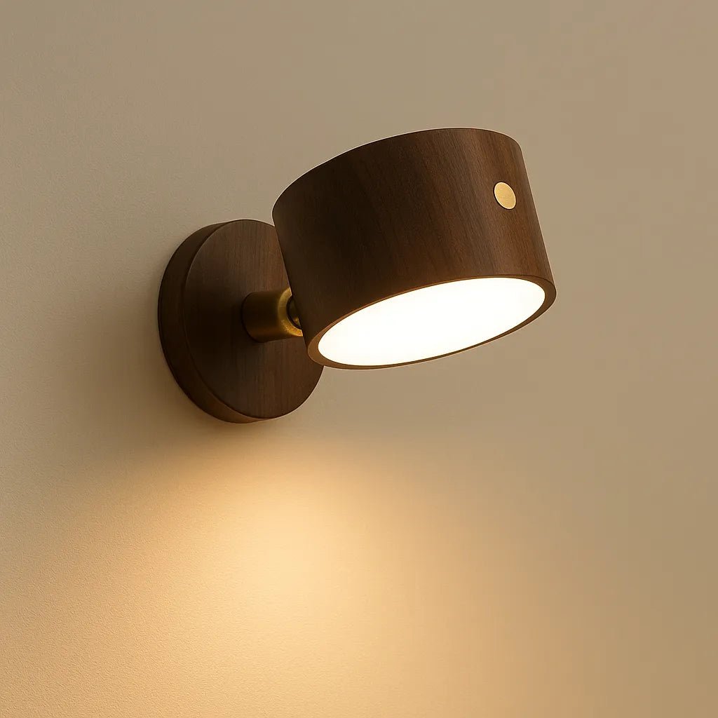 Luminária de Cabeceira Sem Fio com LED e Ímã – Luz para Leitura com Dimmer USB - Utyl