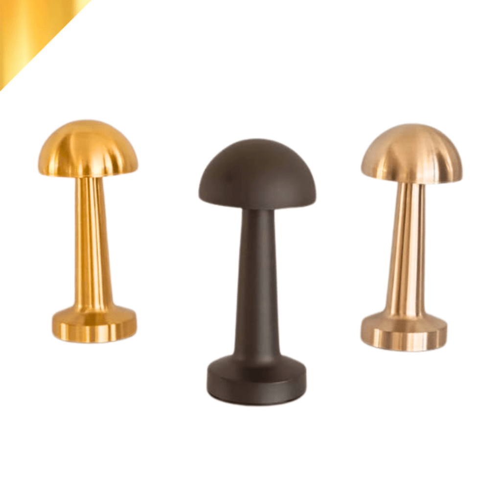 Luminária de Mesa LED 3 em 1 – Recarregável, Ajustável, Luxo Tipo - C - Utyl