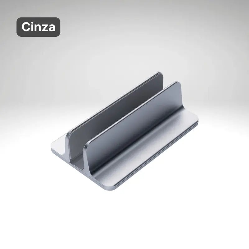 Suporte Vertical Dobrável de Alumínio para Laptop e Tablet (iPad, Xiaomi, Huawei) - Utyl