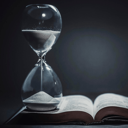 Ampulheta de Vidro 5 Minutos – Peça Decorativa para Escritório ou Estante - Utyl