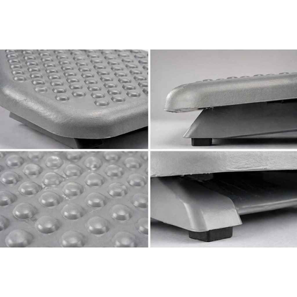 Apoio Ergonômico para Pés Inclinável com Função de Massagem Ajustável Confortável