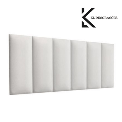 Cabeceira Modular Estofada 15 Peças – Conforto e Estilo para Sua Cama Box - Utyl
