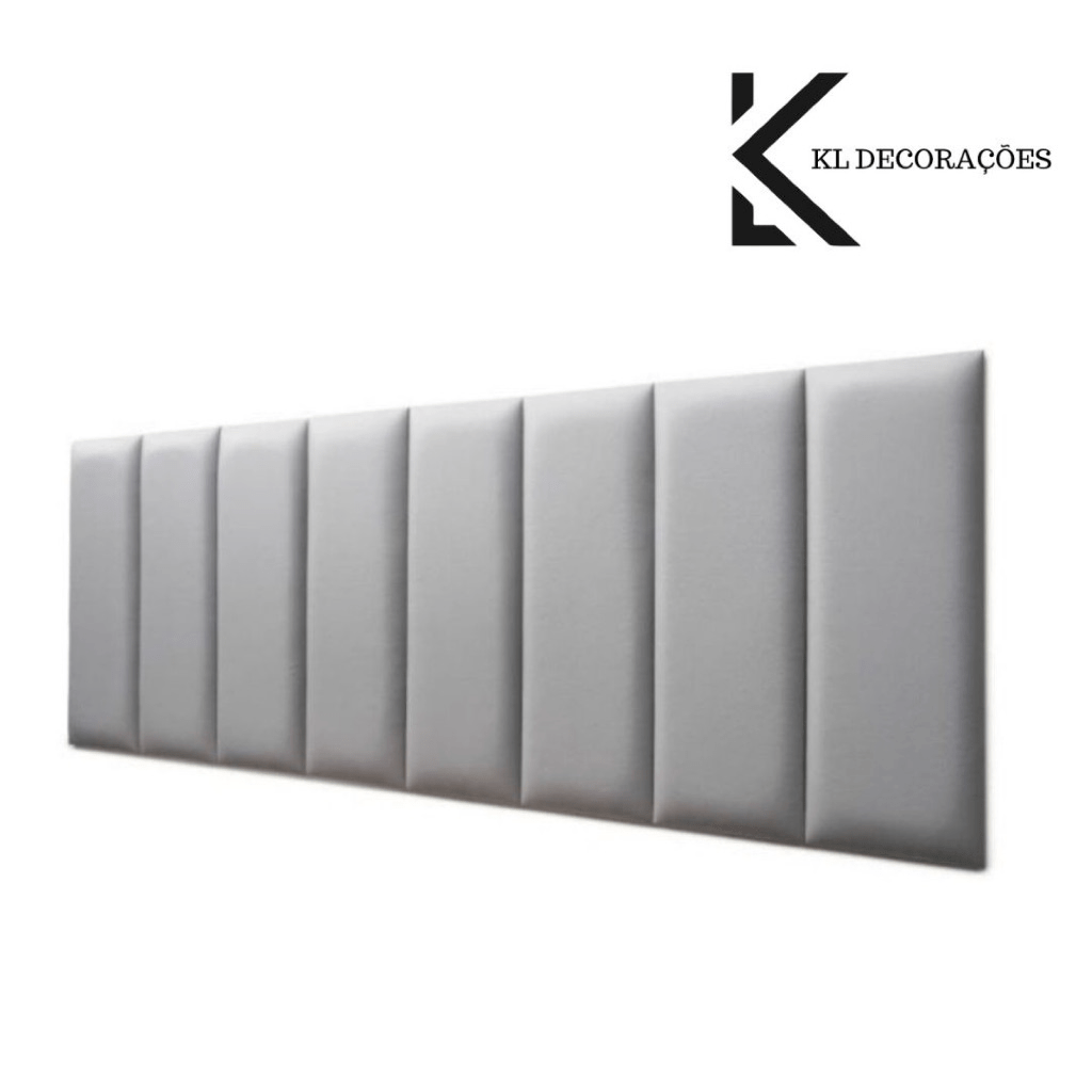Cabeceira Modular Estofada 15 Peças – Conforto e Estilo para Sua Cama Box - Utyl