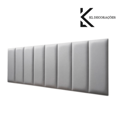 Cabeceira Modular Estofada 15 Peças – Conforto e Estilo para Sua Cama Box - Utyl