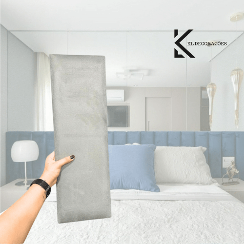Cabeceira Modular Estofada 15 Peças – Conforto e Estilo para Sua Cama Box - Utyl