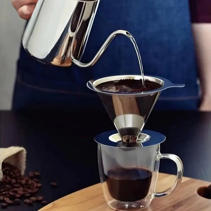 Coador de Café em Aço Inox 102 – Reutilizável, Ecológico e Sem Uso de Papel - Utyl