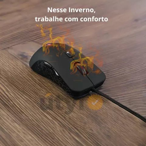 ConfortMouse - Mouse Aquecido e Sua Mão Sempre Quentinha! - Utyl