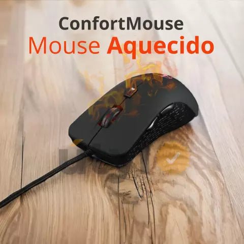 ConfortMouse - Mouse Aquecido e Sua Mão Sempre Quentinha! - Utyl