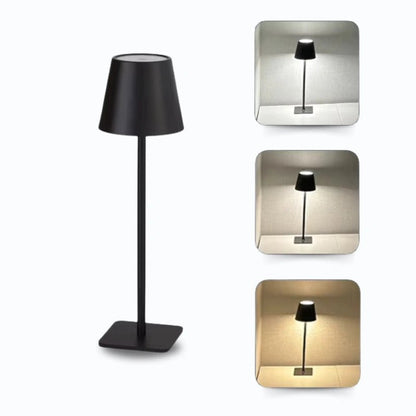 Cúpula LED Recarregável para Garrafas – Toque Inteligente, 3 Cores e Brilho Ajustável - Utyl