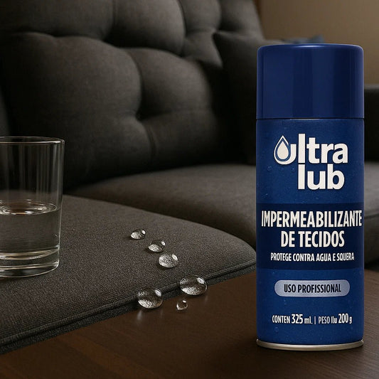 Kit 2x Impermeabilizante de Tecidos Ultralub 325ml – Proteção Contra Água e Manchas - Utyl