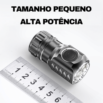 Lanterna LED Ultra Poderosa Recarregável MiniForte 2.8 - Utyl