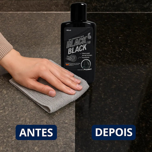 Limpa Granito e Mármore Black To Black – Revitalizador 140ml - Utyl
