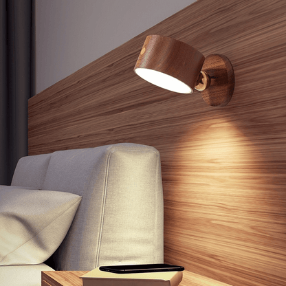 Luminária de Cabeceira Sem Fio com LED e Ímã – Luz para Leitura com Dimmer USB - Utyl