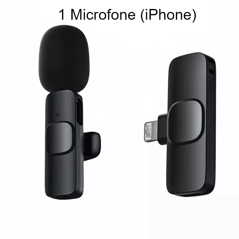 Microfone de Lapela Sem Fio Parla - Utyl