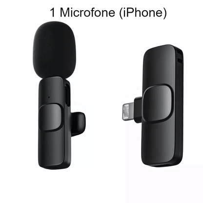 Microfone de Lapela Sem Fio Parla - Utyl