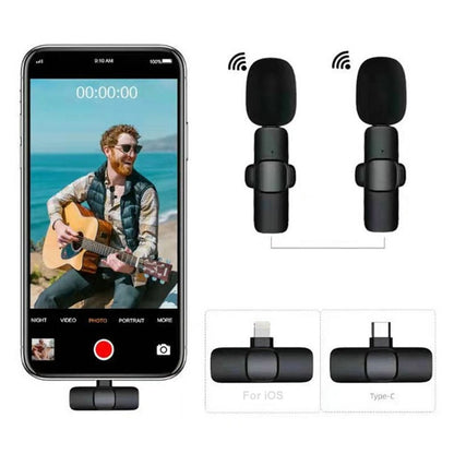 Microfone de Lapela Sem Fio Parla - Utyl