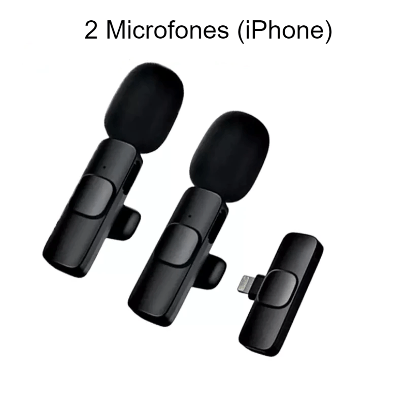 Microfone de Lapela Sem Fio Parla - Utyl