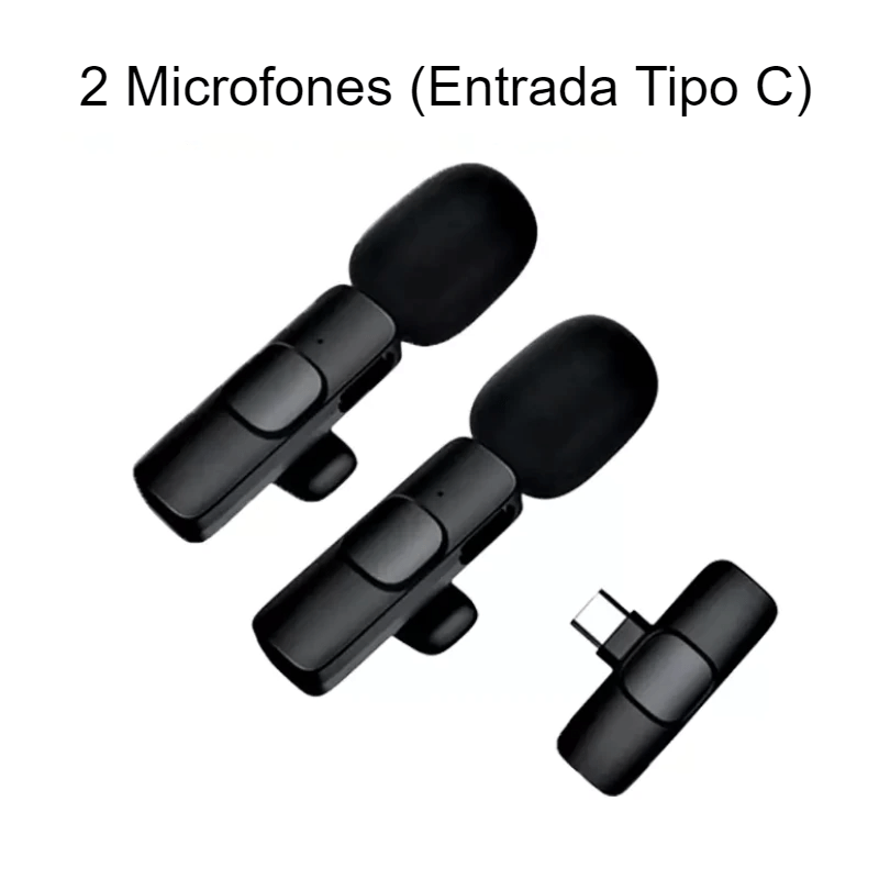 Microfone de Lapela Sem Fio Parla - Utyl