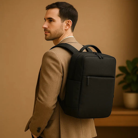 Mochila Unissex Impermeável com Entrada USB – Design Moderno e Funcional - Utyl