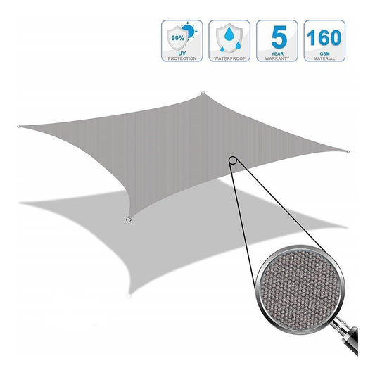 Toldo Impermeável com Proteção UV 3m x 4m — Sombreamento Elegante para Áreas Externas