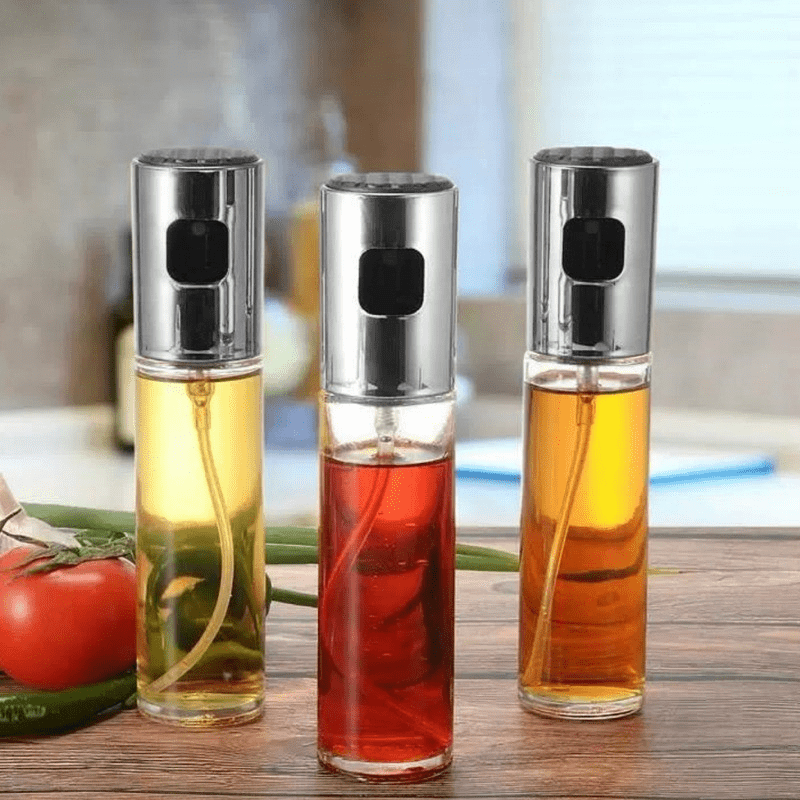 Spray de Azeite e Vinagre 100ml – Borrifador Culinário Premium em Inox - Utyl