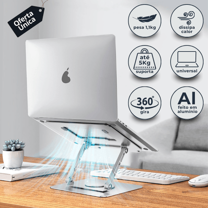 Suporte em Alumínio para Laptop iStand - Utyl