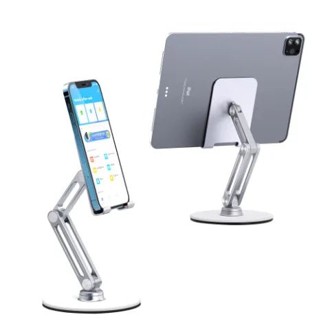 Suporte para iPad e iPhone em liga de metal giro 360° - Utyl