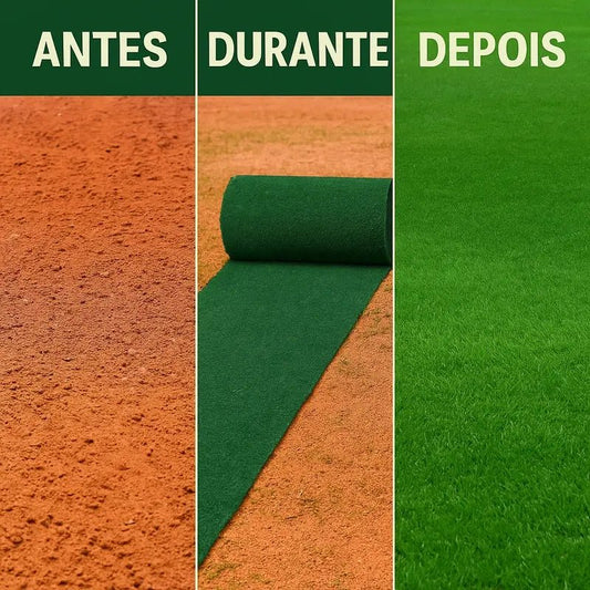 Tapete de Semente de Grama – Cultivo Rápido e Prático para Jardins e Paisagismo - Utyl